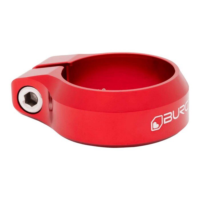 Burgtec Seat Clamp Race Red