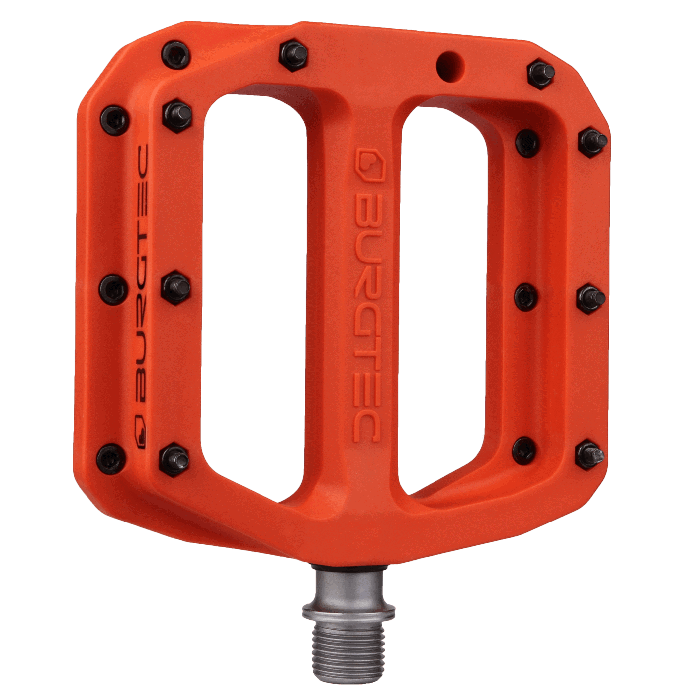 Burgtec MK4 Composite Pedals Iron Bro Orange