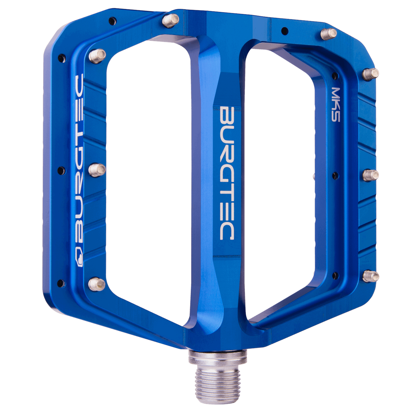 Burgtec Penthouse Flat MK5 Pedals Deep Blue Steel