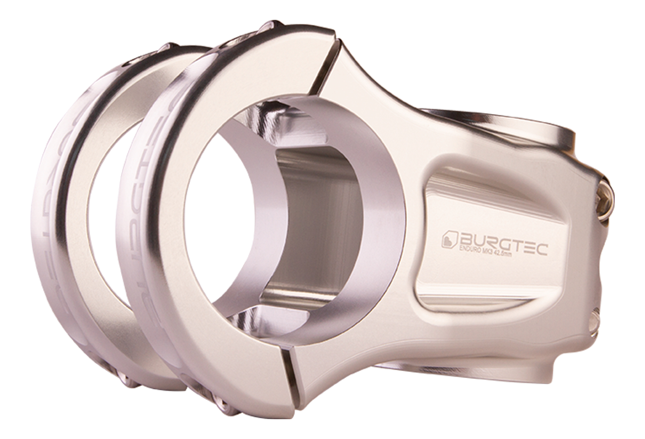 Burgtec Enduro MK3 Stem Rhodium Silver 35mm