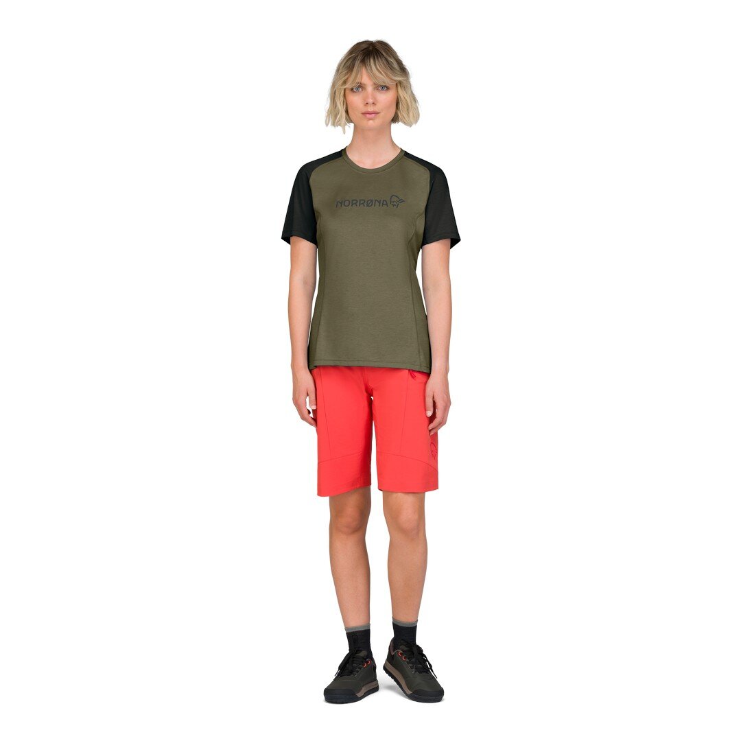 Norröna fjörå equaliser lightweight T-Shirt (W) Olive Night