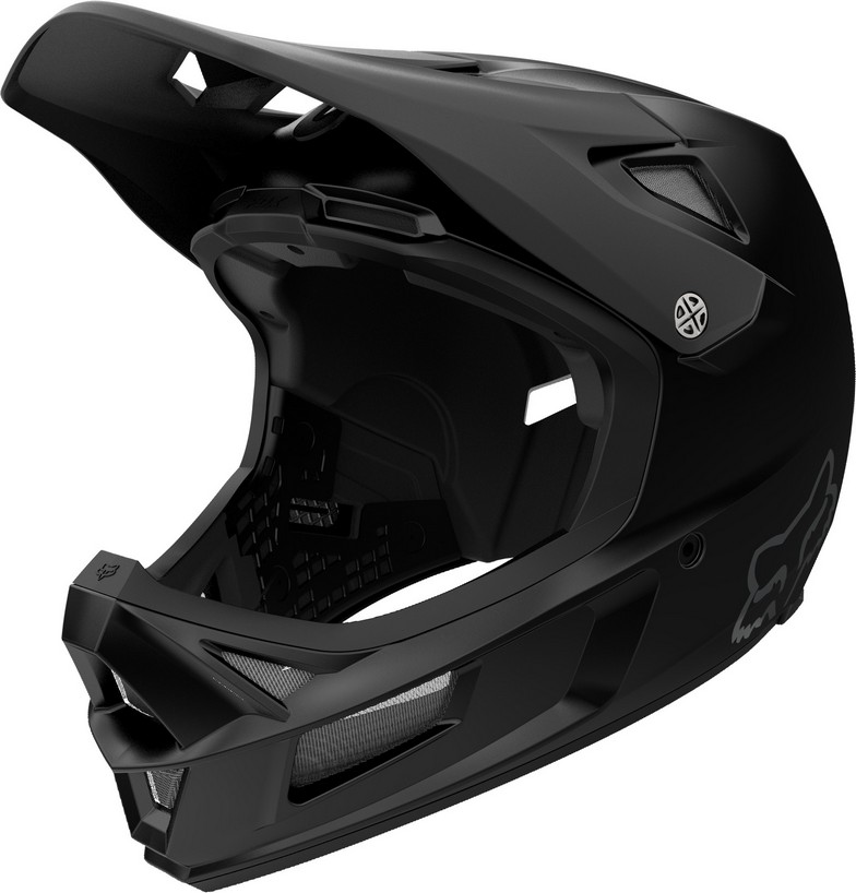Fox Racing Rampage MIPS Downhill MTB Bicycle Helmet Flat Matte Black XLarge XL 