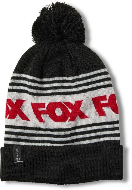 Fox Frontline Beanie Black/Red