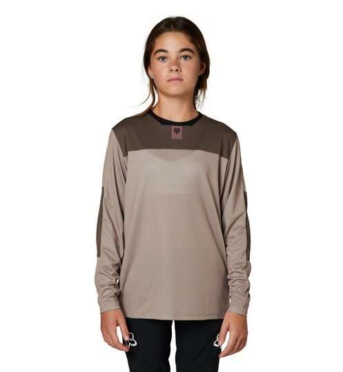 Fox Youth Defend LS Jersey Mocca