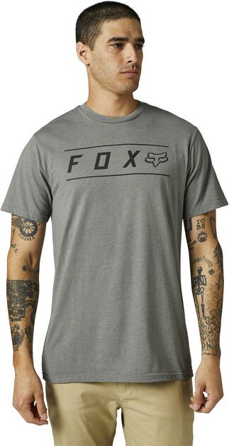 Fox Pinnacle SS Premium Tee Heather Graphite