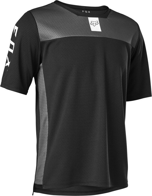 Fox Youth Defend SS Jersey Black