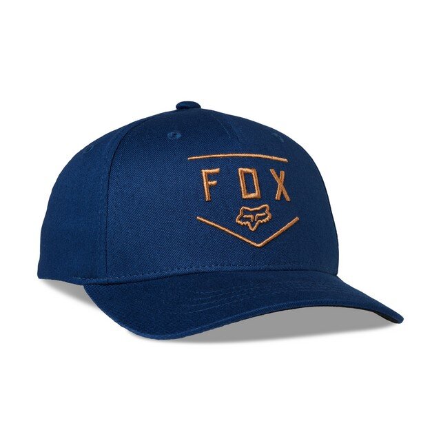 Fox Youth Shield 110 Snapback Hat Deep Cobalt