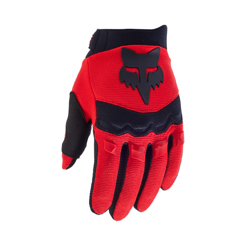 Fox YTH DIRTPAW GLOVE FLUORESCENT RED