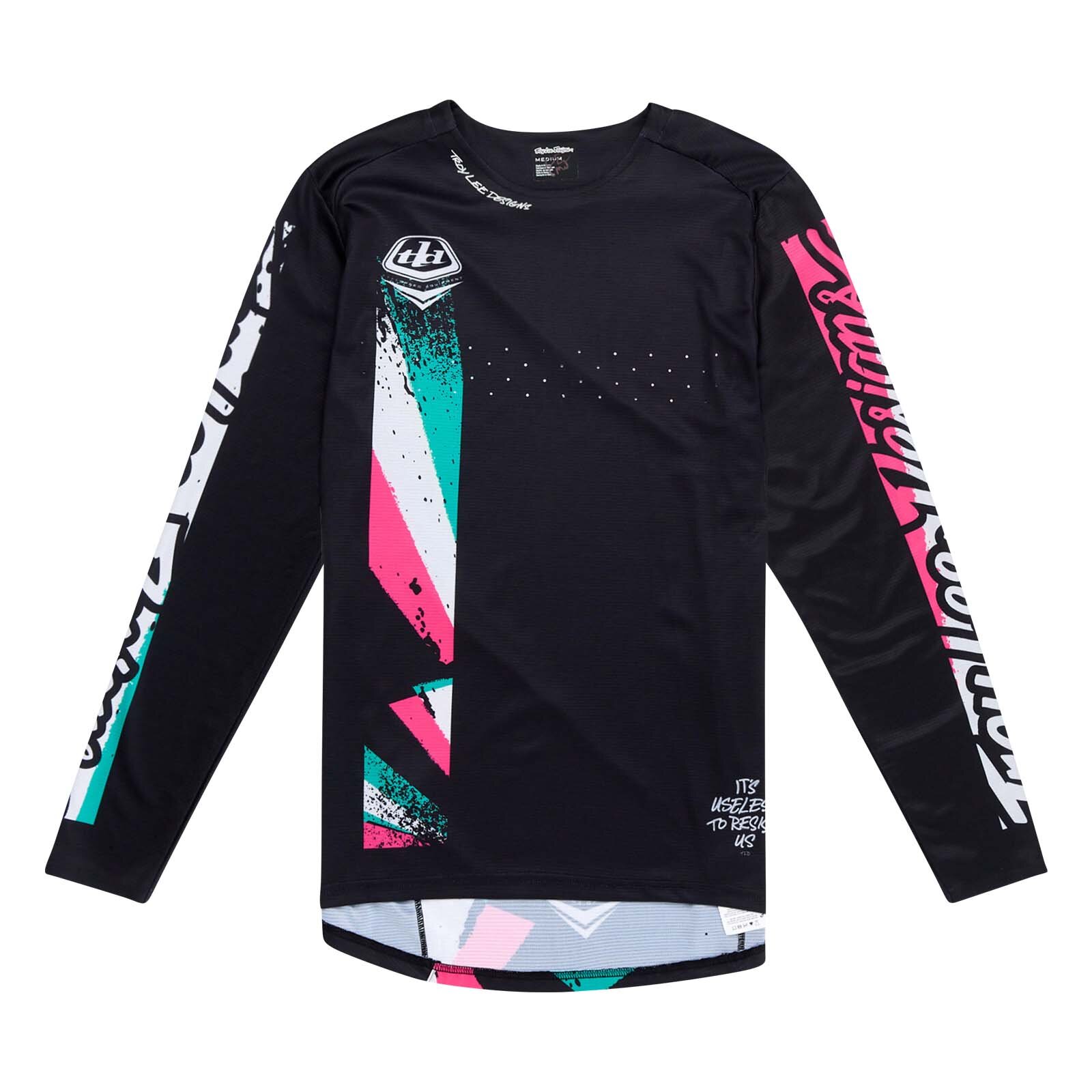 Troy Lee Designs SPRINT JERSEY FULL PULL BLACK 