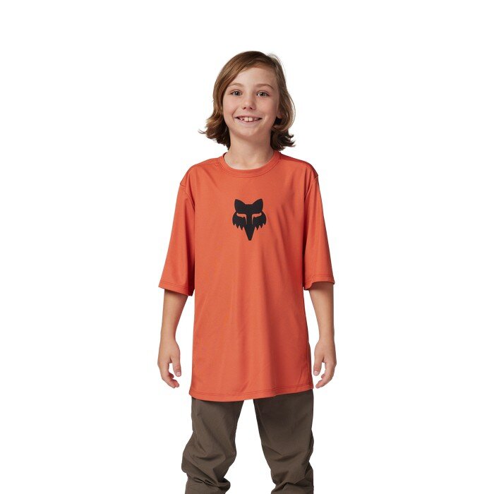 Fox YTH RANGER SS JERSEY Atomic Orange