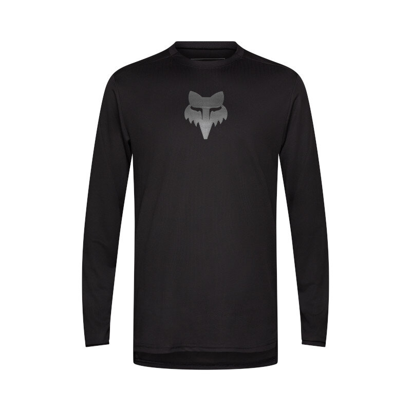 Fox RANGER LS JERSEY FOX HEAD Black