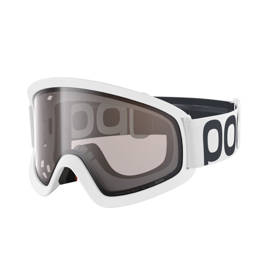 POC Ora Hydrogen White/Clarity Trail/Cloudy Brown