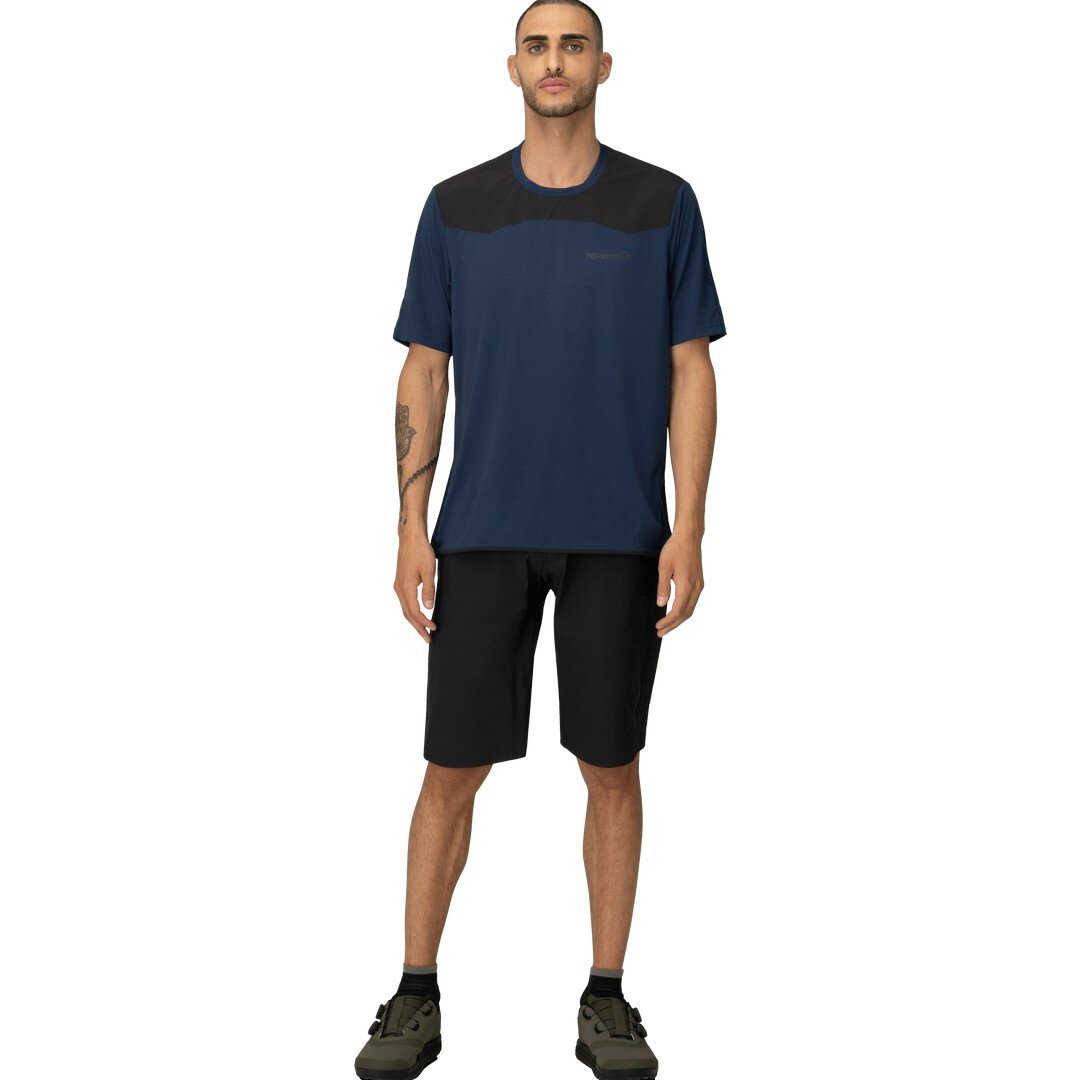 Norröna skibotn equaliser tech T-Shirt (M) Indigo Night Blue
