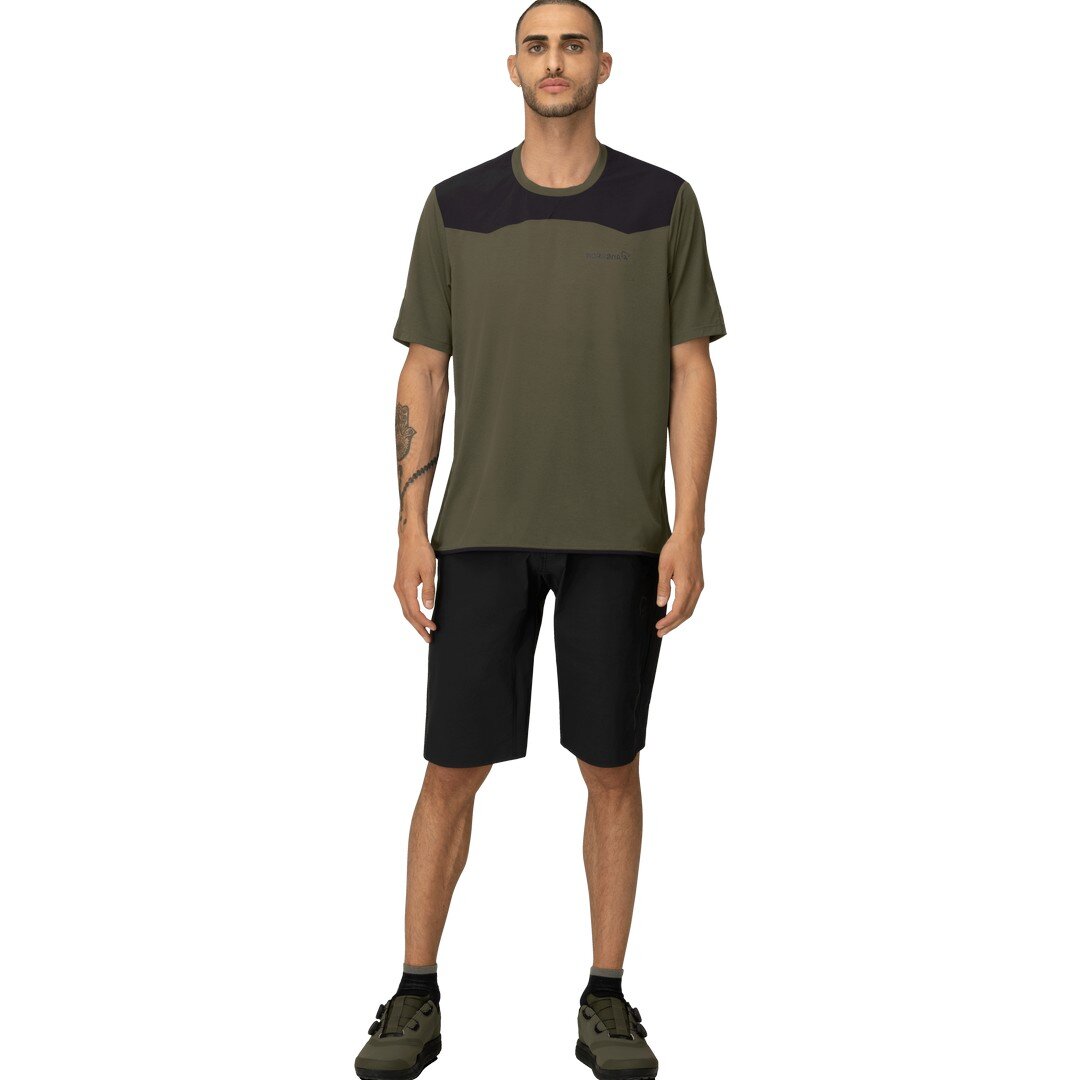 Norröna skibotn equaliser tech T-Shirt (M) Olive Night