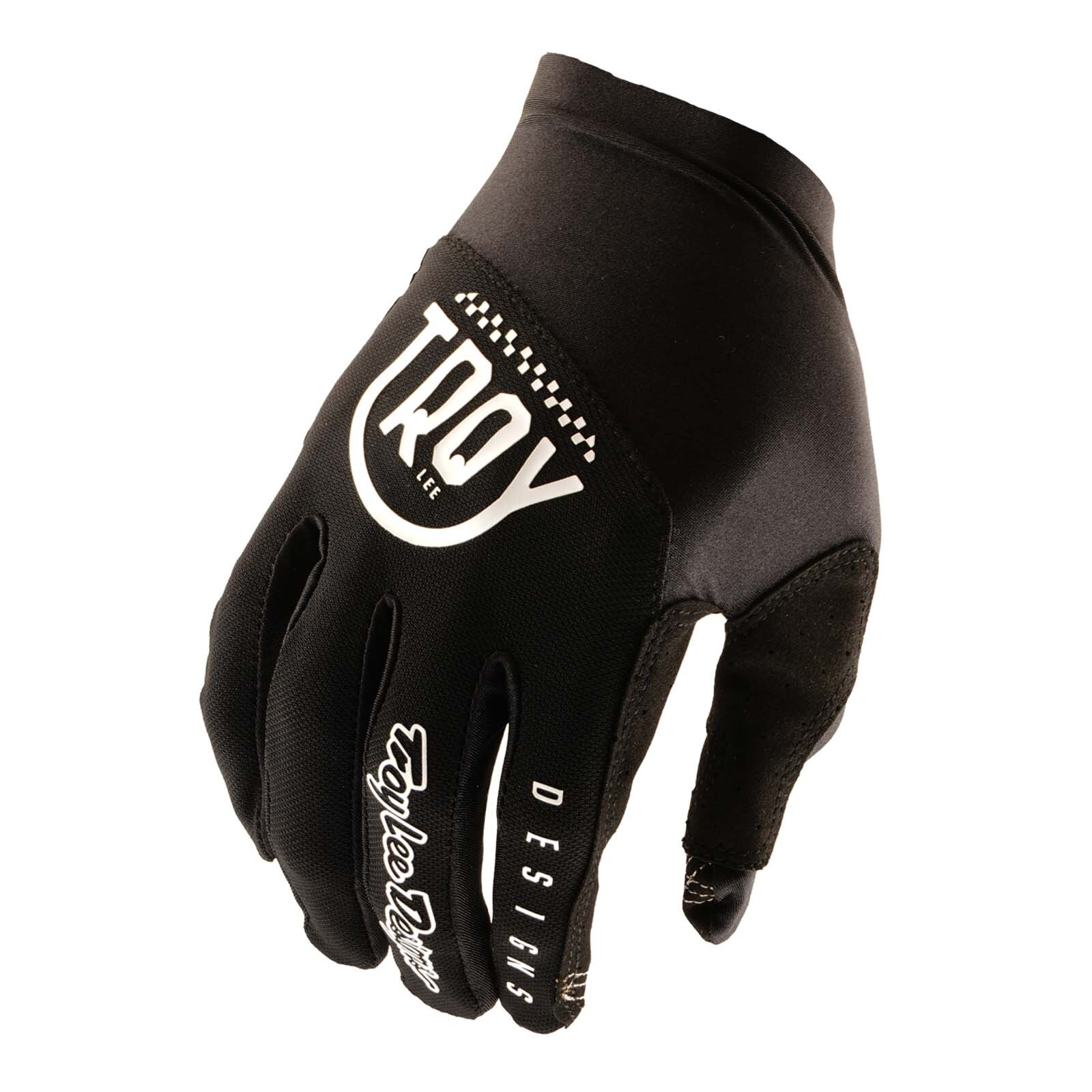 Troy Lee Designs FLOWLINE GLOVE EYEZ BLACK 
