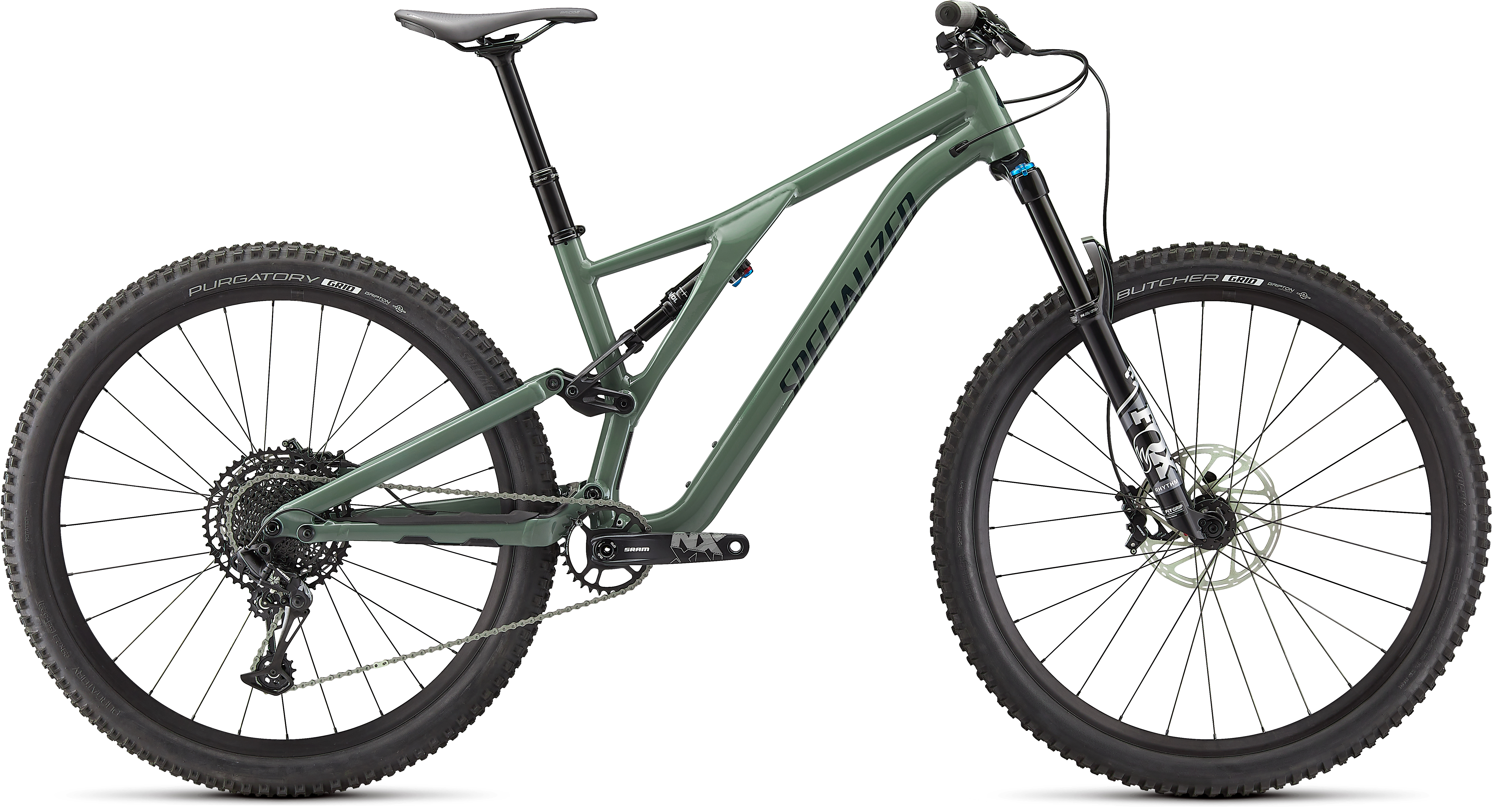 Specialized Stumpjumper Comp Alloy Gloss Sage Green/Forest Green