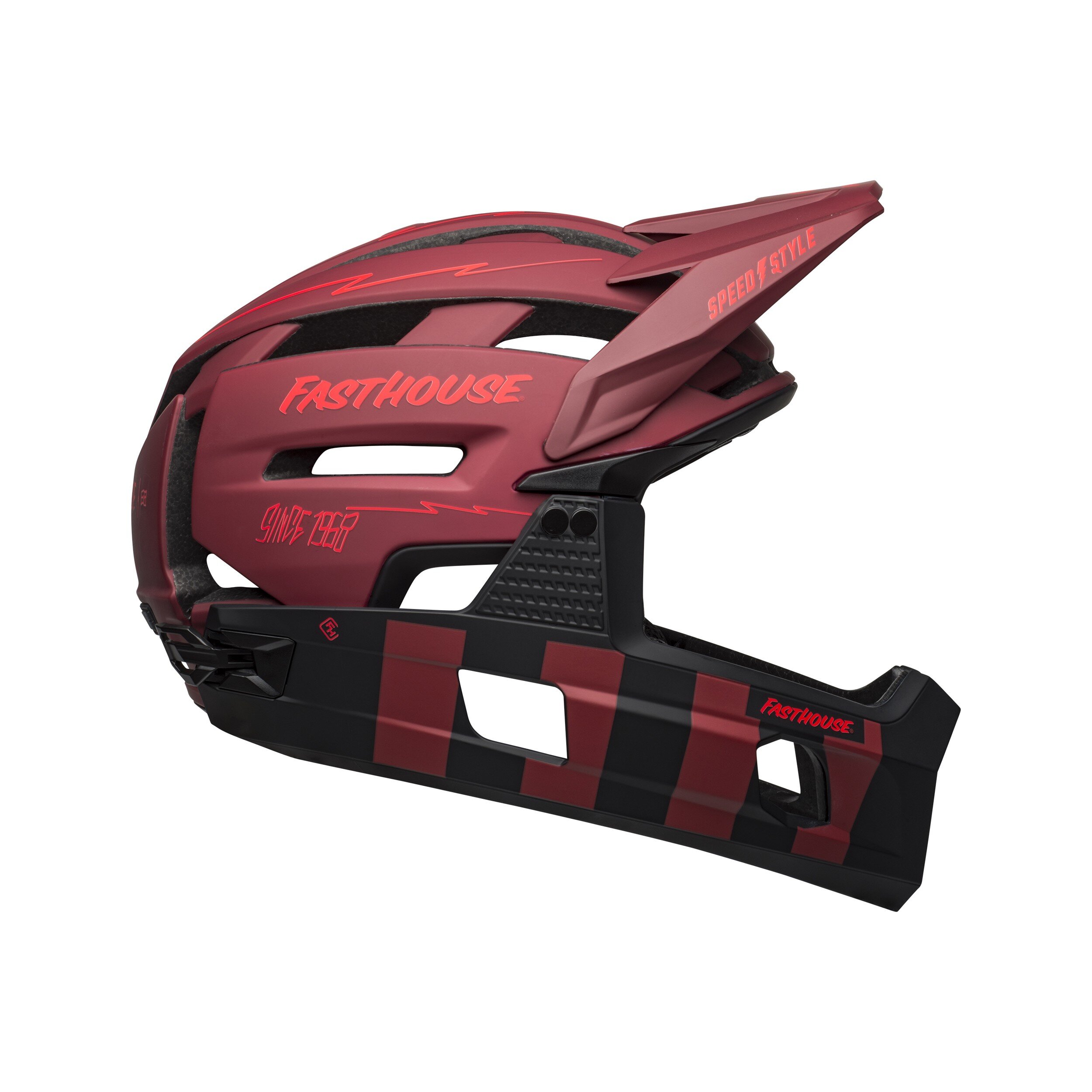 Bell Super Air R Mips Matte Red/Black Fasthouse