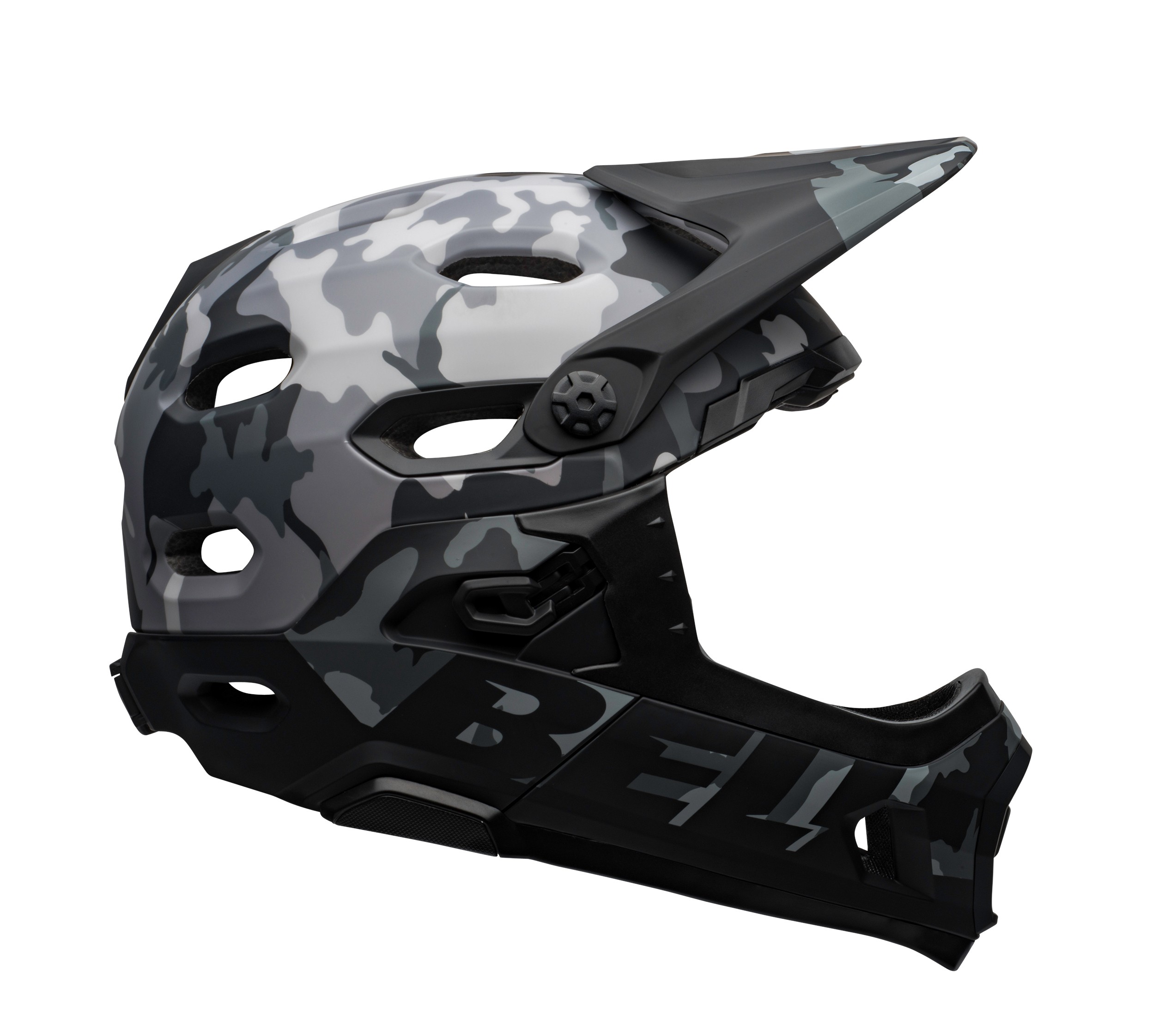 Bell Super DH MIPS Matte-Gloss Black Camo