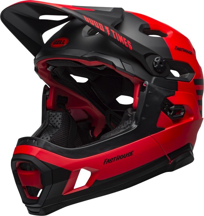 Bell Super DH MIPS Fasthouse Red/Black