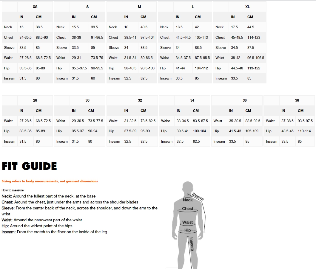 Storleksguide
