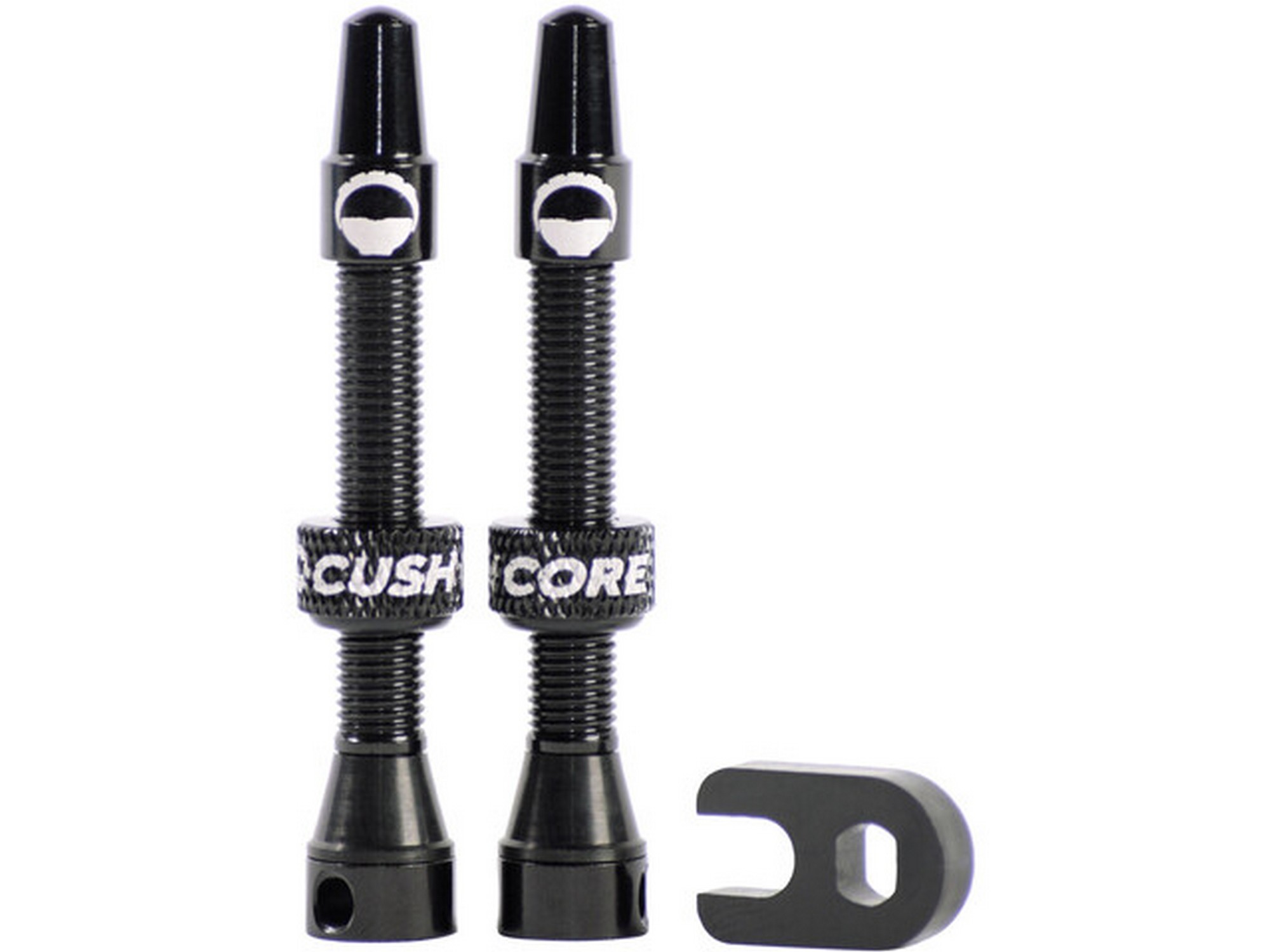 CushCore 44mm Air Valve Set, Black