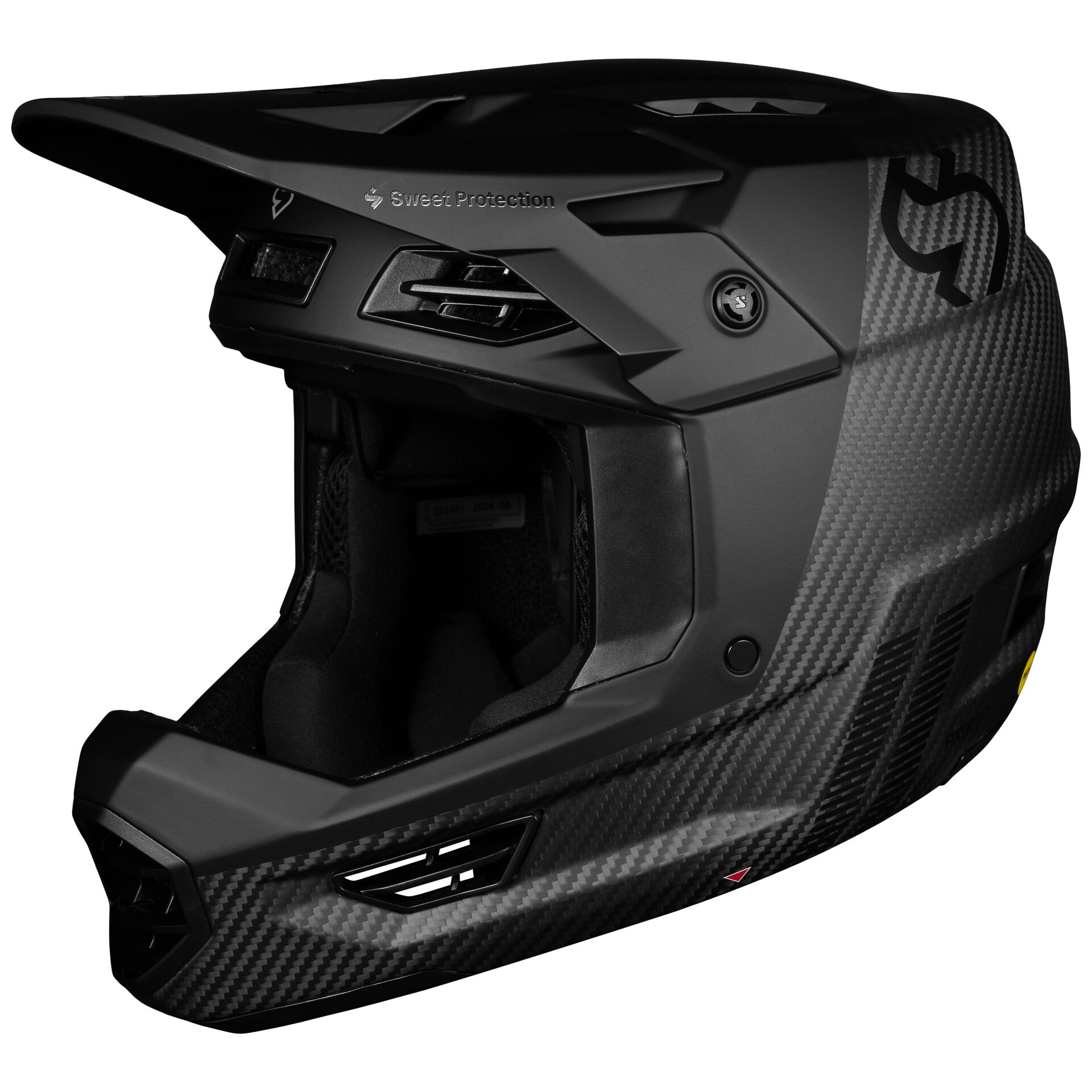 Sweet Protection Fixer Carbon 2Vi Mips Matte Black Carbon