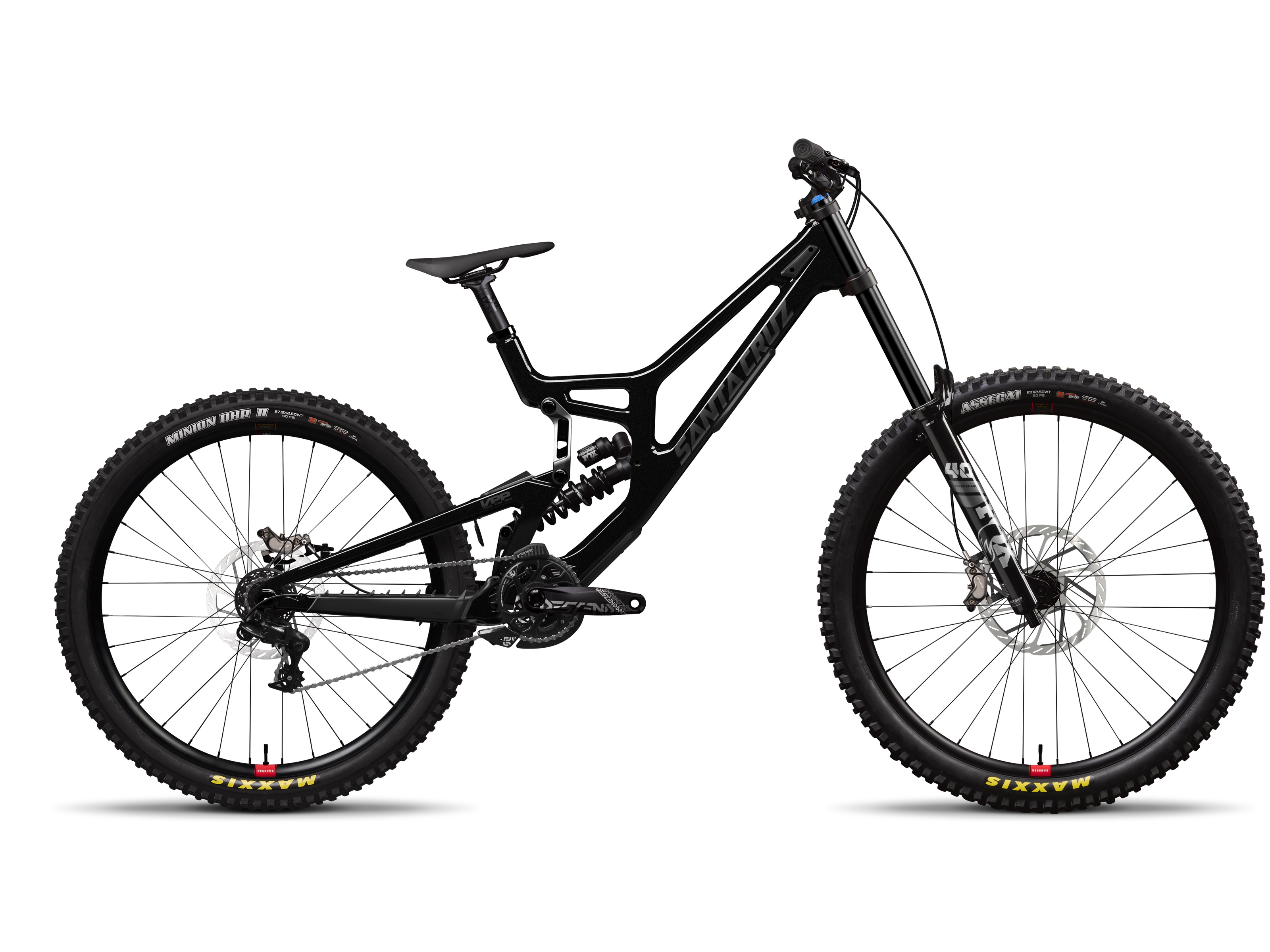 Santa Cruz V10 DH S - Gloss Black Sparkle