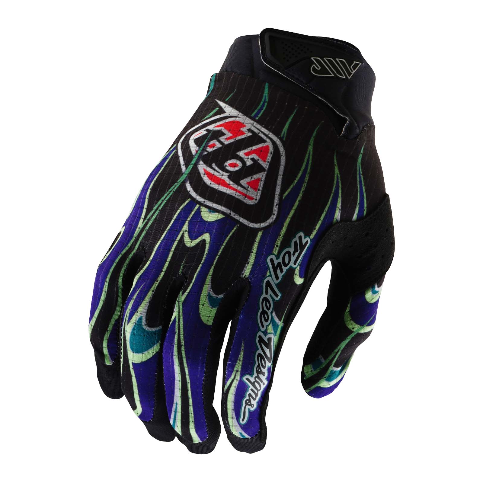 Troy Lee Designs YOUTH AIR GLOVE TORCHED BLACK/PURPLE 