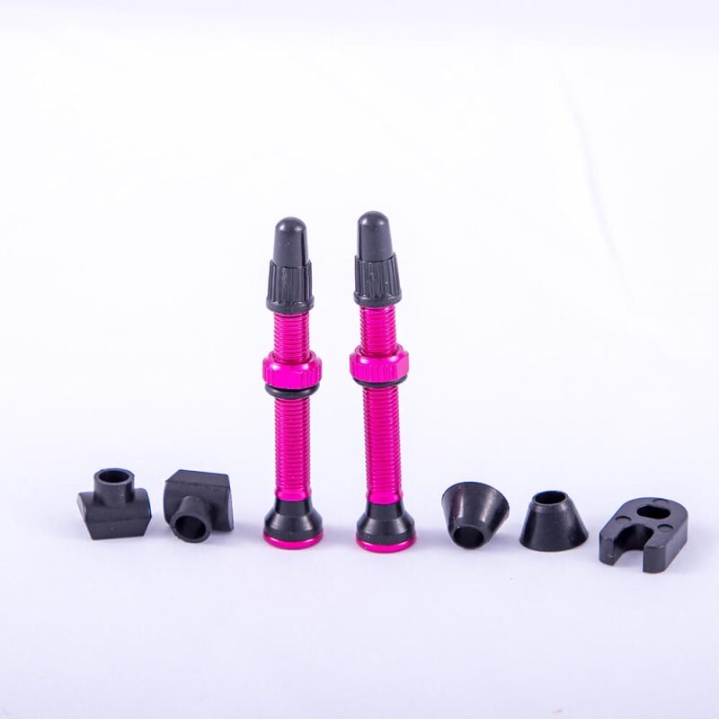 Right For Bike 44 mm UST standardventiler med extra fötter Rosa