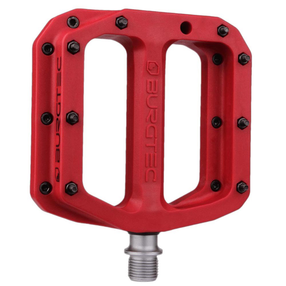 Burgtec MK4 Composite Pedals Race Red