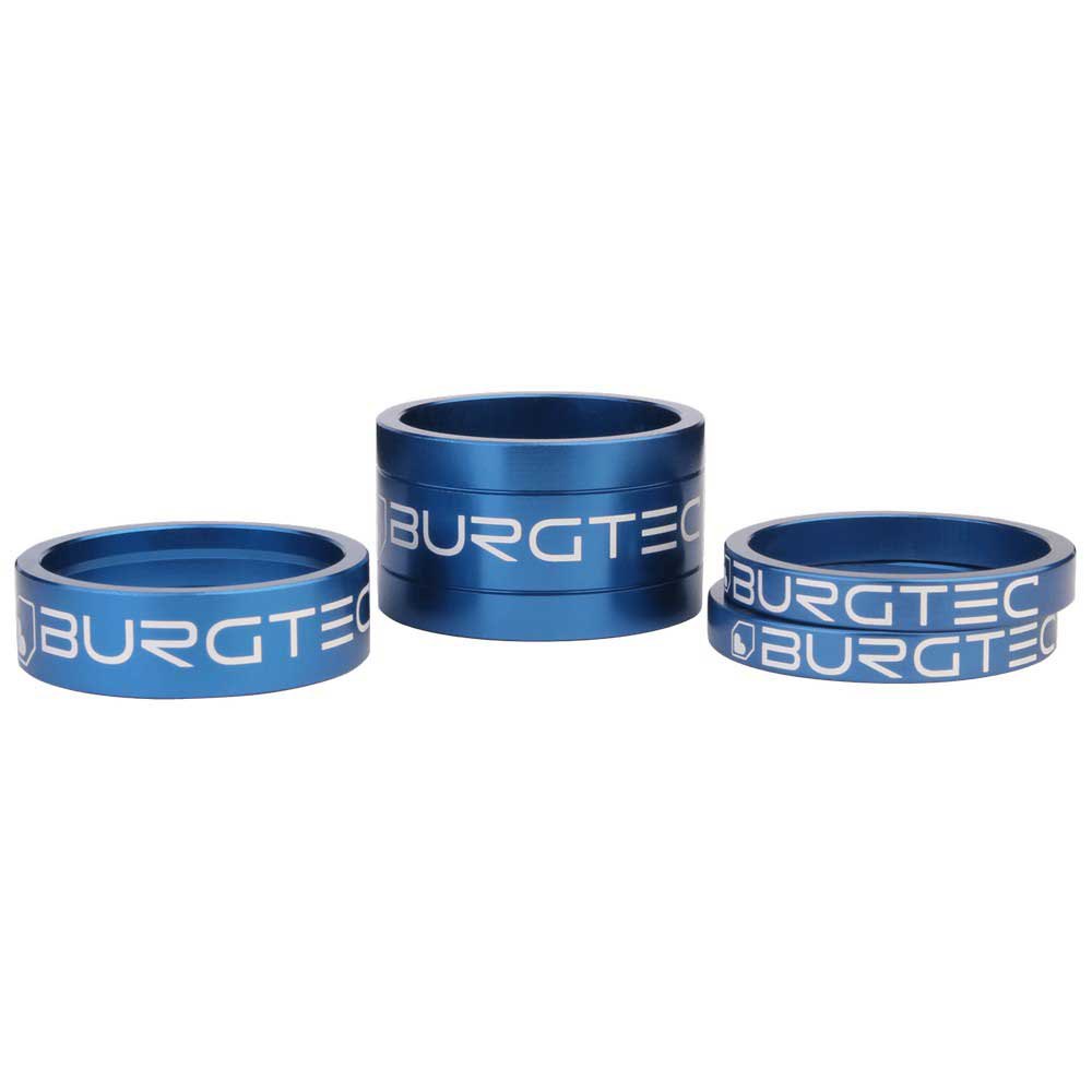 Burgtec Stem Spacers - Deep Blue