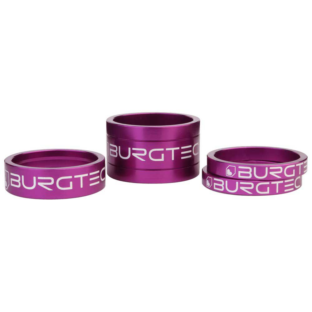 Burgtec Stem Spacers - Purple Rain