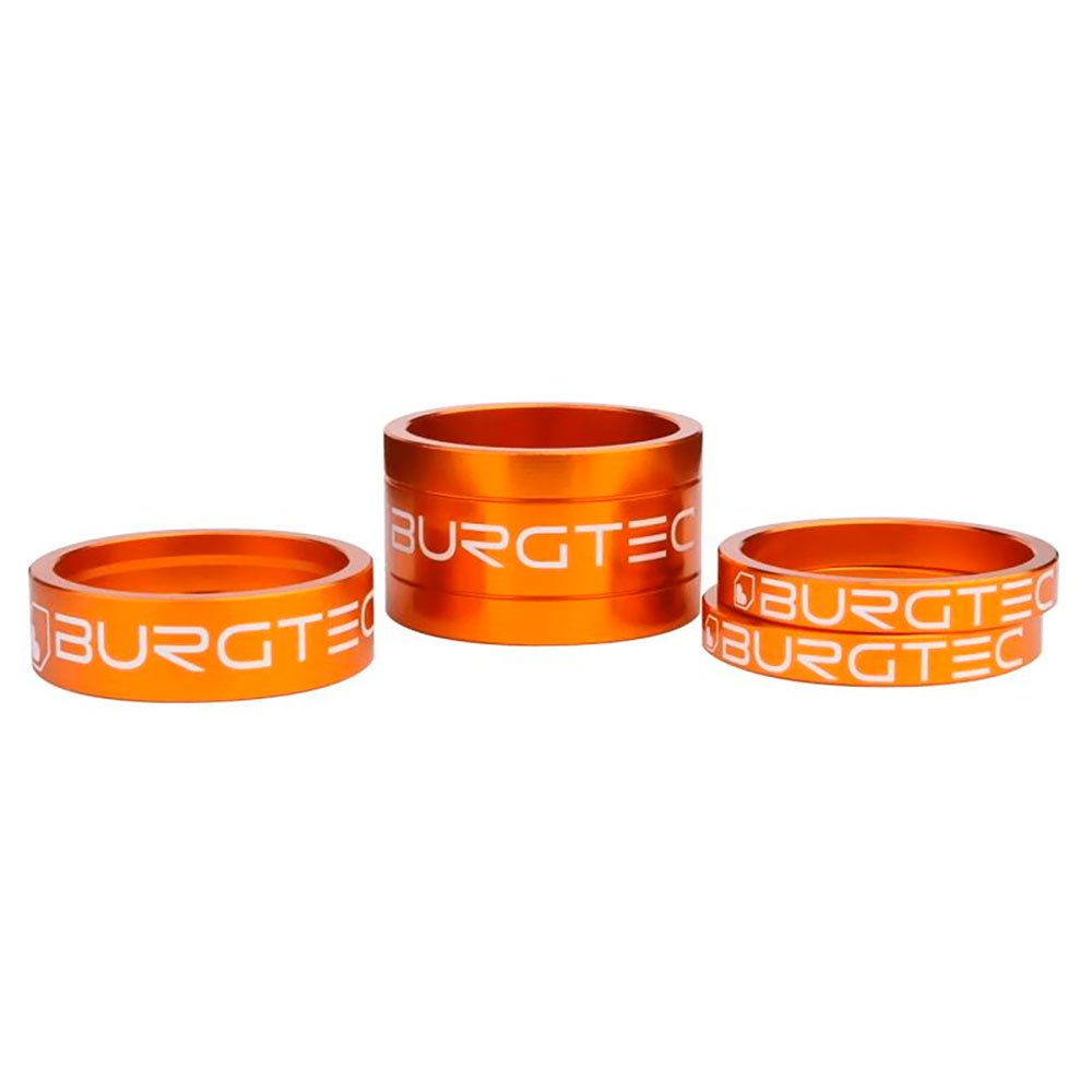 Burgtec Stem Spacers - Iron Bro Orange