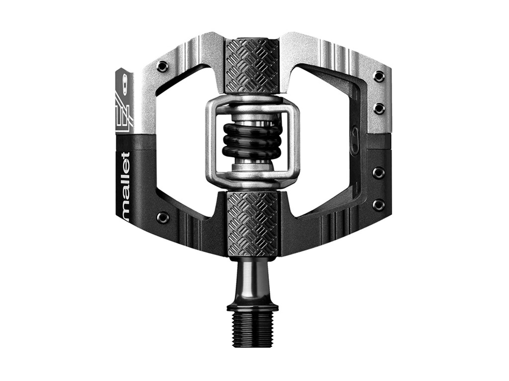 Crankbrothers Mallet E Long Spindle Black/Silver